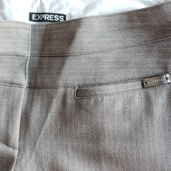 Express Editor Stripe trouser pants - Picture 2 of 8